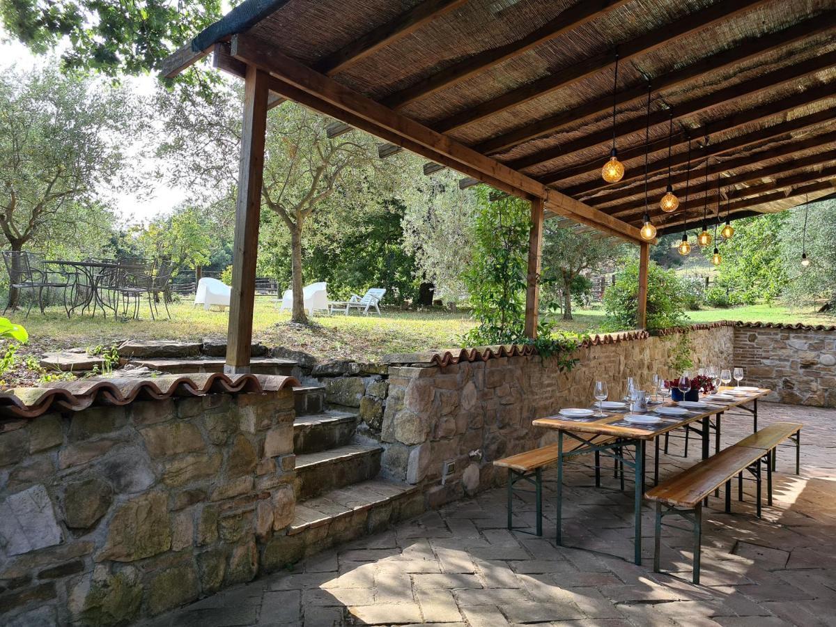 Podere La Zinzinina - Villa Intera Montecatini Val di Cecina Eksteriør billede