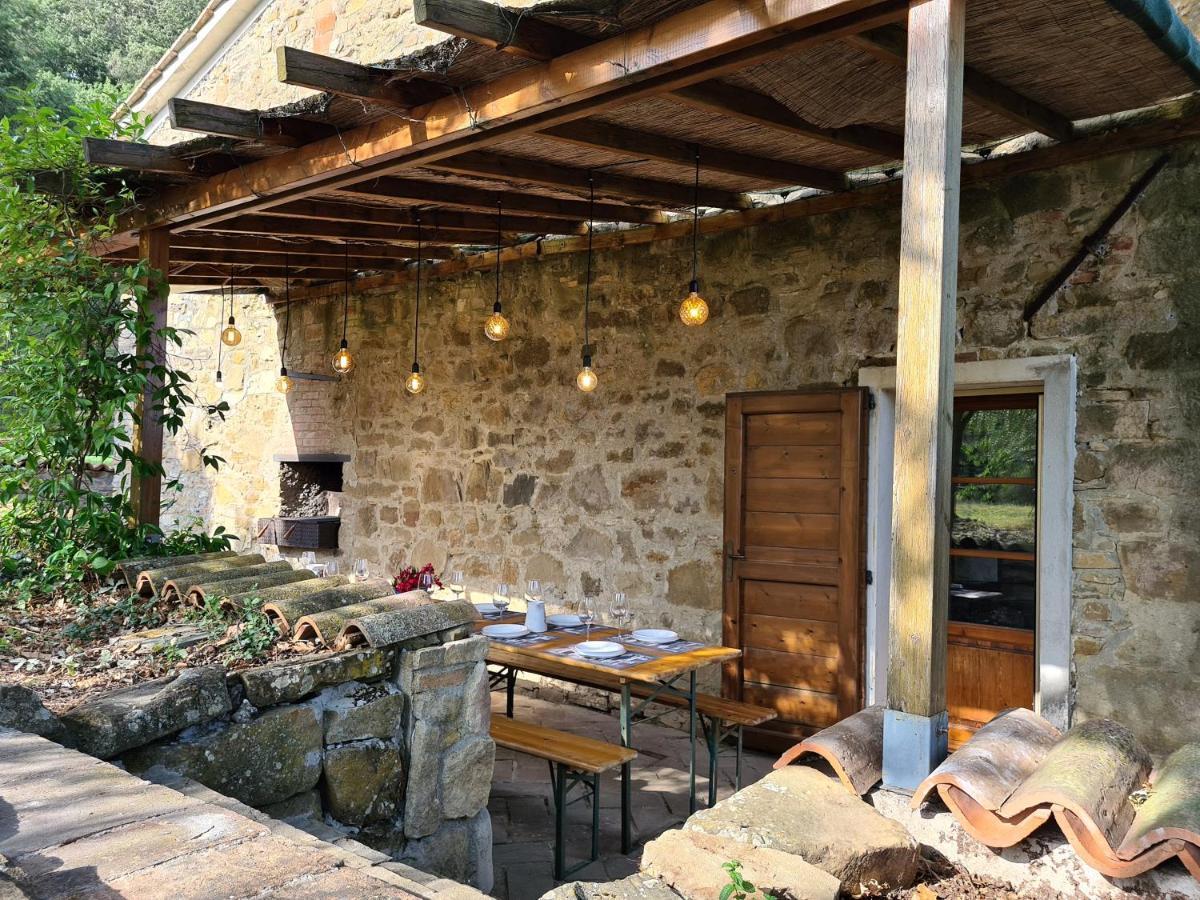Podere La Zinzinina - Villa Intera Montecatini Val di Cecina Eksteriør billede