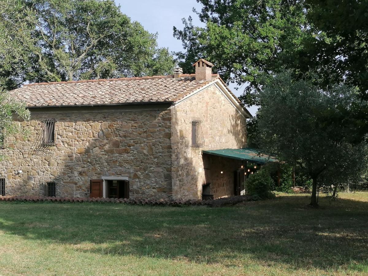 Podere La Zinzinina - Villa Intera Montecatini Val di Cecina Eksteriør billede
